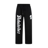 No Bad Vibez Main Character Sweatpants - Black