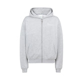 No Bad Vibez GRY Zip Up Hoodie - Ash