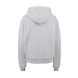 No Bad Vibez GRY Zip Up Hoodie - Ash