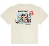 Pas De Mer Book Shop Tee - Cream