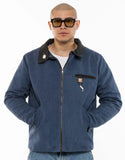 Pas De Mer Stoned Island Jacket - Blue