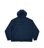 Personal Issues Destroyed ZipUp Hoodie - Navy