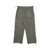 Jungles Jungles Baggy Washed Slant Cargo Pants - Washed Olive