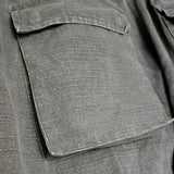 Jungles Jungles Baggy Washed Slant Cargo Pants - Washed Olive