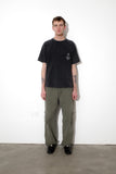 Jungles Jungles Baggy Washed Slant Cargo Pants - Washed Olive