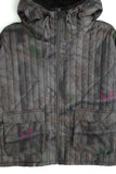 Jungles Jungles Airbrushed Tree Quilted Jacket - Camo