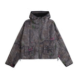 Jungles Jungles Airbrushed Tree Quilted Jacket - Camo