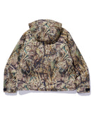 XLarge Raglan Puffer Hooded Jacket - Camo