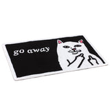 RIP N DIP Go Away Rug - black