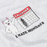 RIP N DIP I Hate Mondays Tee - Ash Heather