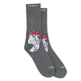 RIP N DIP Lord Shroomy Socks - Charcoal