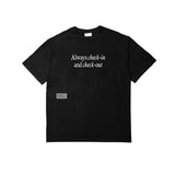 Students Always S/S T-shirt - Black