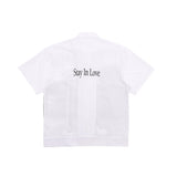 Students Inﬁdelity S/S Cotton Poplin Shirt - White