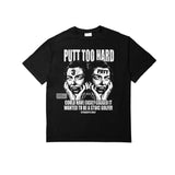 Students Putt Too Hard S/S T-shirt - Black