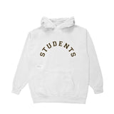 Students Academics Pullover Hoodie - White