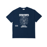 Students Rules S/S T-shirt - Midnight