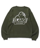 XLarge Slanted Og Crewneck Knit Top - Green