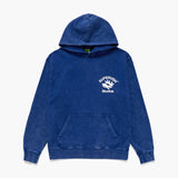 Supervsn Freeform Acidwash Hoodie - Vintage Blue