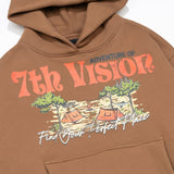 7th Vision Adventures Hoodie - Brown