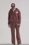 Diet Starts Monday French Terry Bolt Sweatpants - Maroon