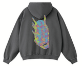 Ego System V5.0 Neon Samurai Hoodie - Black