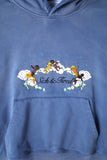 Jungle Jungles Sick And Tired Vintage Hoodie - Blue