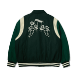 HUF Song Varsity Jacket - Hunter Green