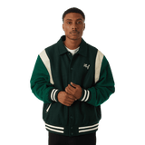 HUF Song Varsity Jacket - Hunter Green