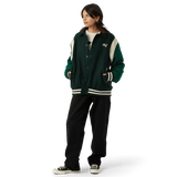 HUF Song Varsity Jacket - Hunter Green