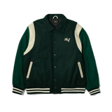 HUF Song Varsity Jacket - Hunter Green