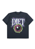 Diet Starts Monday Eyeball Tee - Vintage Black