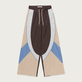 Honor the Gift Wide Leg Colorblock Pant - Blue