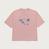 Honor the Gift C-Fall Womens Vinyl Box Tee - Pink