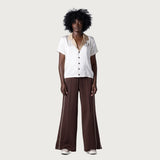 Honor the Gift Super Wide Track Pant - Brown