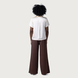 Honor the Gift Super Wide Track Pant - Brown