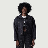 Honor the Gift Washed Carpenter Jacket - Black