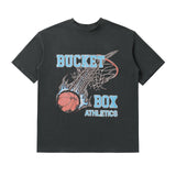 Bucket Box Keep Balling Tee - Dark Grey