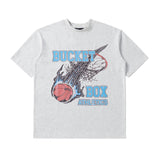 Bucket Box Keep Balling Tee - Light Grey