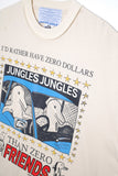 Jungle Jungles Zero Dollars Tee - Off White