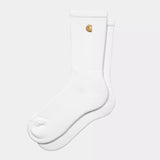 Carhartt Wip Chase Socks - White/Gold