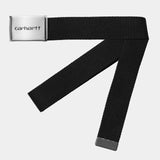 Carhartt Wip Clip Belt Chrome - Black