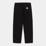 Carhartt Wip Double Knee Pant - Black Rinsed