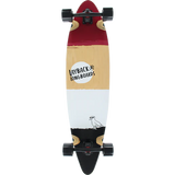 Layback Free Bird Pin Tail Longboard Complete 9.75 X 40