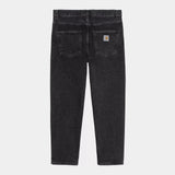 Carhartt Wip Newel Pant - Black Stone Washed