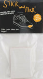 Stick & Flick White Stick Shoe Patch