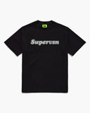 Supervsn Blur Logo Tee - Black