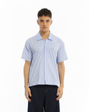 Walk in Paris The Blue Short - Sleeved Shirt