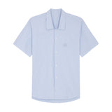 Walk in Paris The Blue Short - Sleeved Shirt