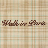 Walk in Paris The Silverlake jacket - Tartan Beige