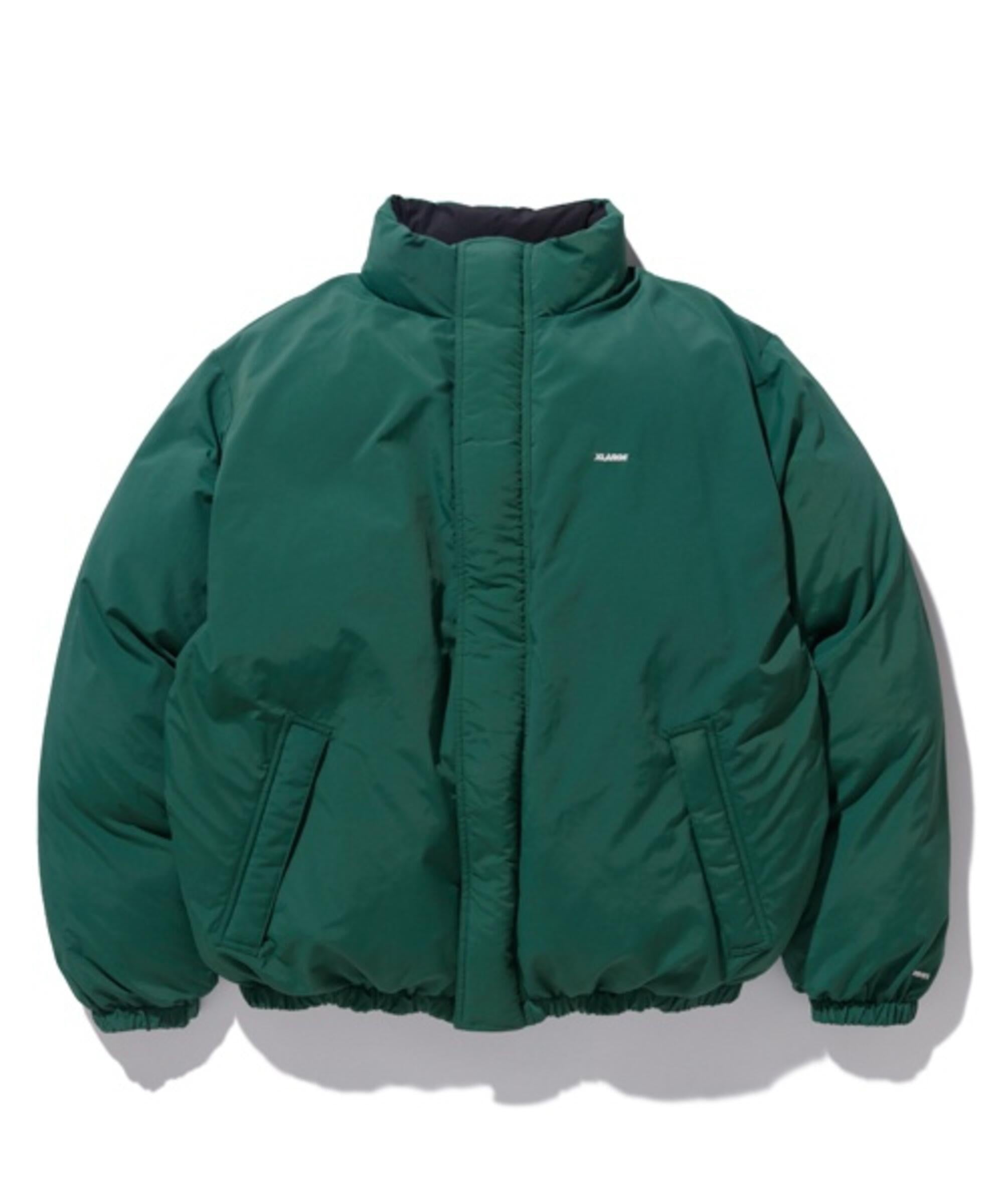 XLarge Reversible Down Jacket - Green/Black